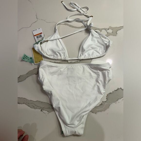 MK Michael Kors white bikini 2 piece - Picture 3 of 6